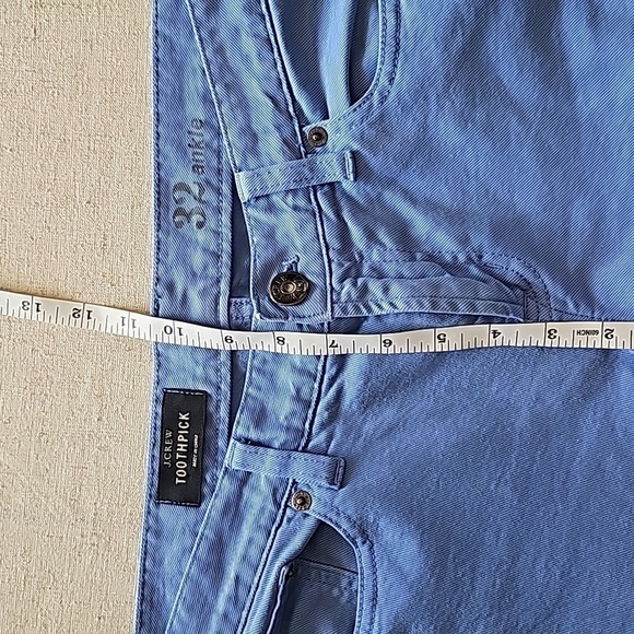 J. Crew Toothpick Ankle Light Blue Denim Jeans Size 32 - Picture 7 of 16
